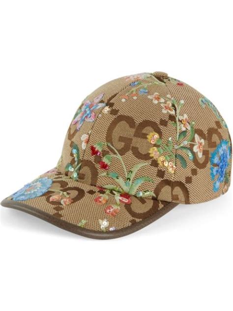 gucci keps blommor|gucci hattar dam.